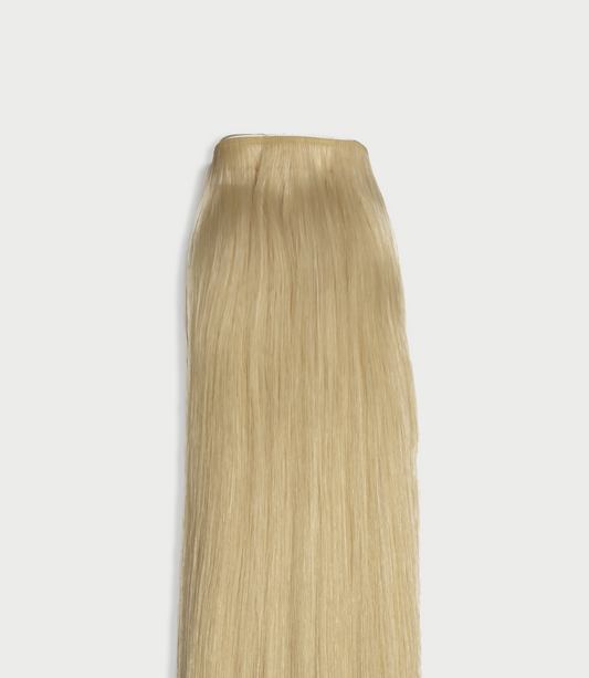 Unsichtbare Longtape Extensions in hellblond - 45cm