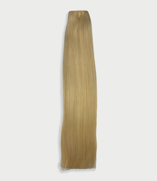 Unsichtbare Longtape Extensions in blond - 35cm