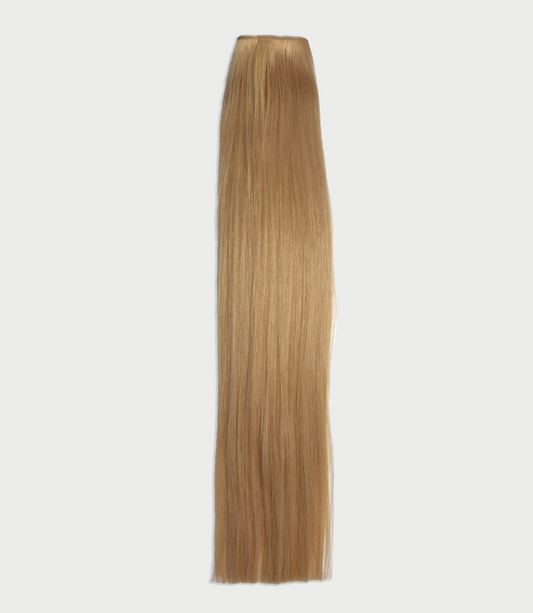 Unsichtbare Longtape Extensions in hellbraun - 45cm
