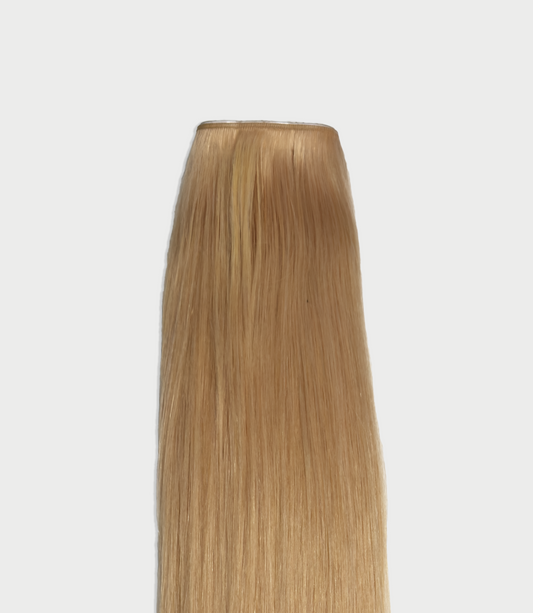 Unsichtbare Longtape Extensions in hellbraun - 35cm