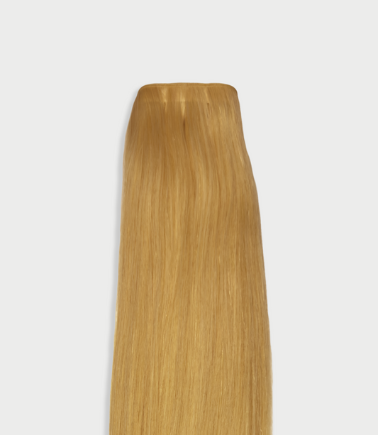 Unsichtbare Longtape Extensions in braunblond - 45cm